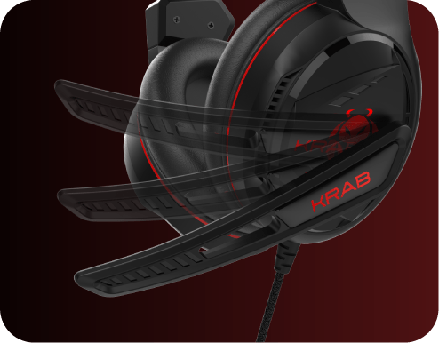 KRAB KBGH10 SPIDER Gaming Headset Microfono con Cancelacion de ruido